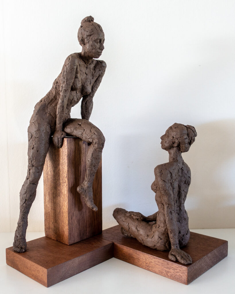 Paula (36cm) en Marta (25cm)